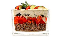 Griechischer Schicht Salat Rezept