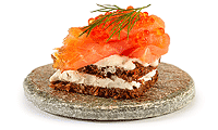 Pumpernickel mit Lachs Rezept