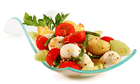 Kartoffel Salat mit Mozzarella Rezept