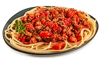 Spaghetti mit Auberginen