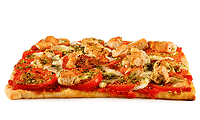 Hähnchen Tomaten Mozzarella Pizza Rezept
