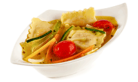 Gemüse Suppe mit Ravioli Rezept