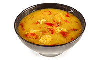 Hähnchen Curry Gulasch Suppe Rezept