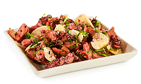 Knoblauch Oktopus Salat Rezept