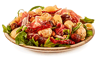 Nudel Salat mit Parma Schinken Rezept