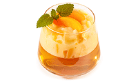 Apfel Gelee mit Pfirsich Pudding Rezept