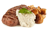 Rinder Hüft Steak Stroganoff Rezept