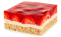 Nuss Biskuit Erdbeer Kuchen Rezept