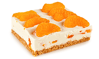 Mandarinen Quark Kuchen ohne Backen Rezept